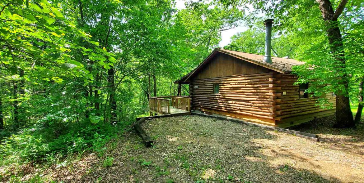 Country Rose Cabin Exterior